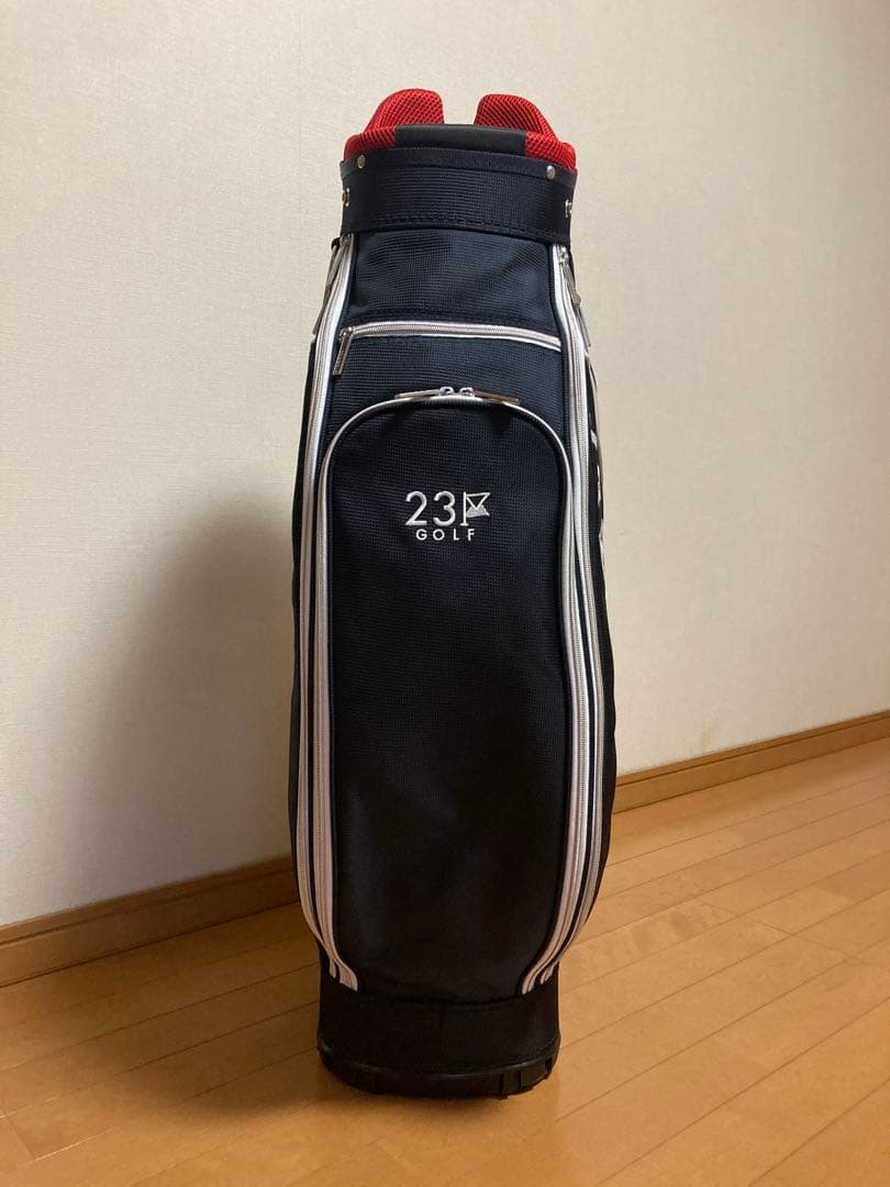 ［超売れ筋］23区GOLF キャディバッグ　セルフスタンド収納型　ユニセックス