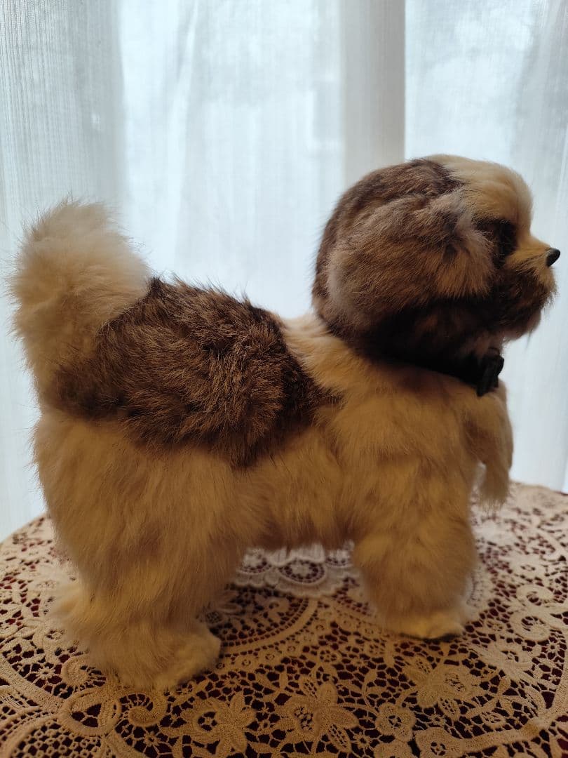 レトロ　シーズー　ぬいぐるみ　レトロぬいぐるみ