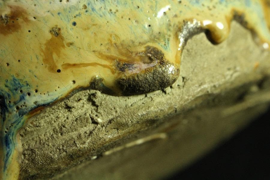 茶道具 鳴海瀬戸水指(K-XA946)