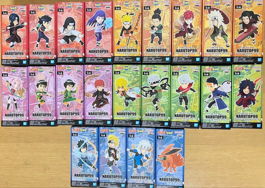NARUTO TOP 99 フィギュア コレクション