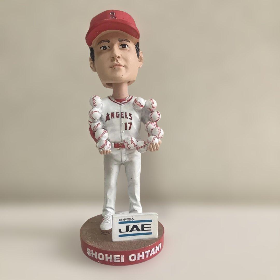 限定配布品 大谷翔平13奪三振メジャー最多新記録記念 ボブルヘッドフィギュア