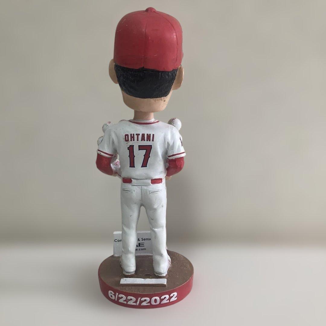 限定配布品 大谷翔平13奪三振メジャー最多新記録記念 ボブルヘッドフィギュア