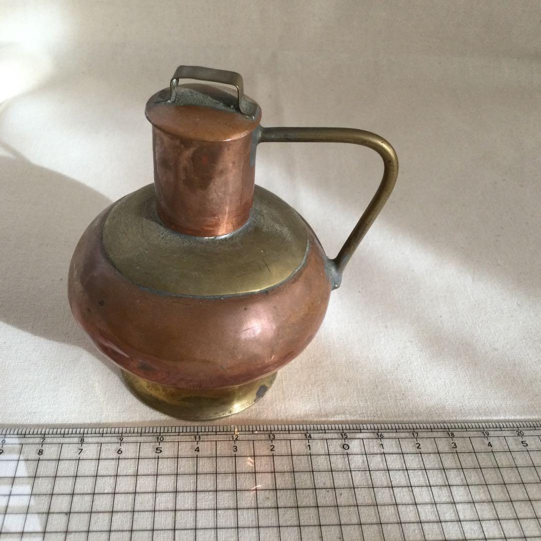 フランスアンティーク　ディネット53 銅製ままごとキッチン道具