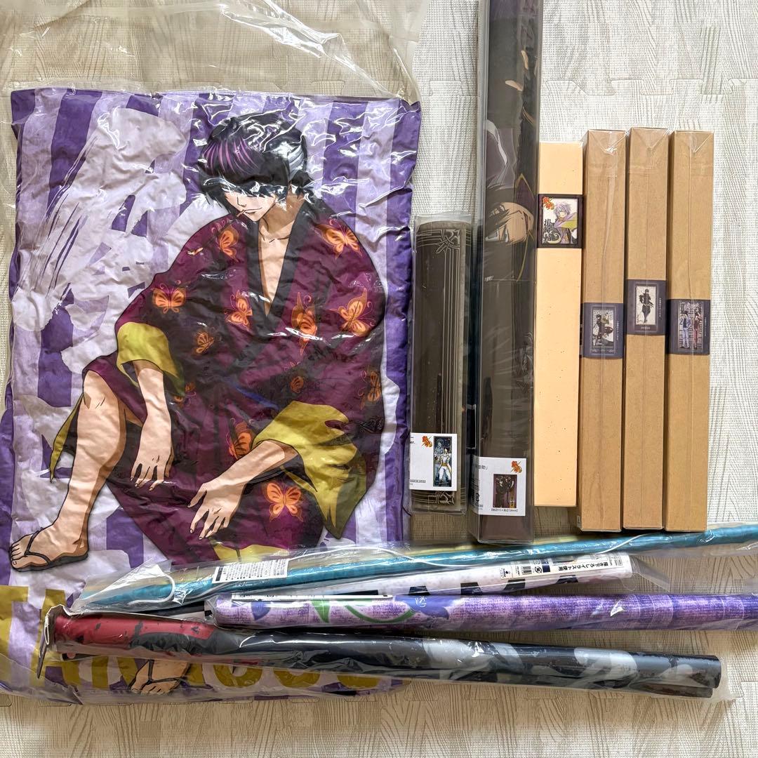 銀魂 高杉 ポスター タペストリー クッション セット