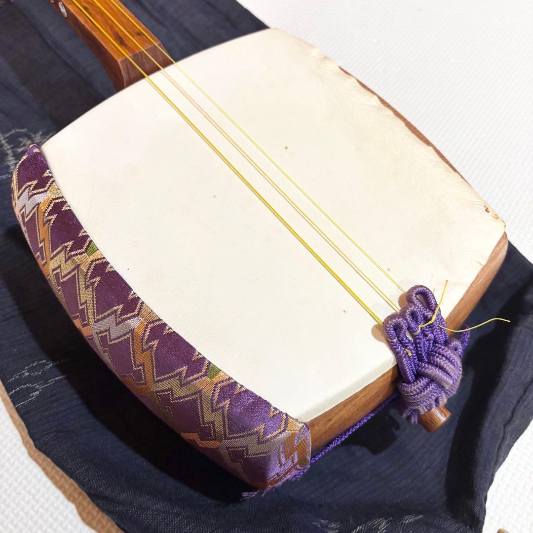 三味線 長唄 東サワリ 丸打胴 中棹 地歌 長唄三味線