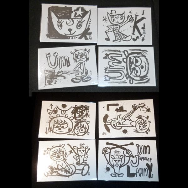 Um Jammer Lammy　ウンジャマラミー　ポストカード　8枚セット