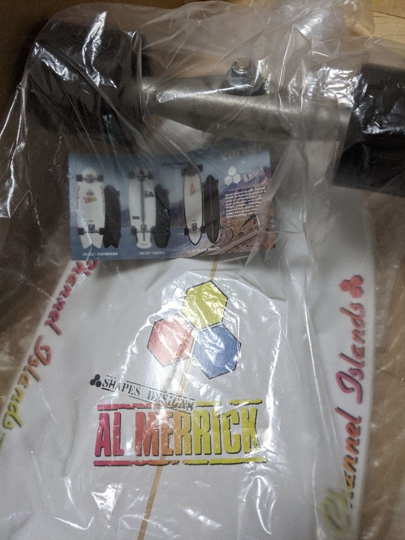 新品未使用カーバー29.25 CI FISHBEARDアルメリックサーフスケート