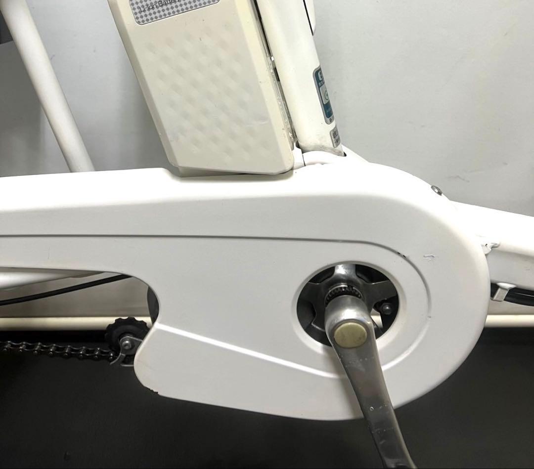 1年保証 送料無料　新型　パナソニック　20インチ　白色　電動アシスト自転車