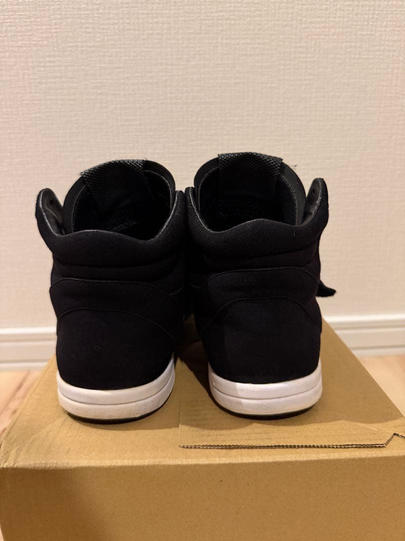 Russluno ラッセルノ　スエード ブラック シューズ　26cm