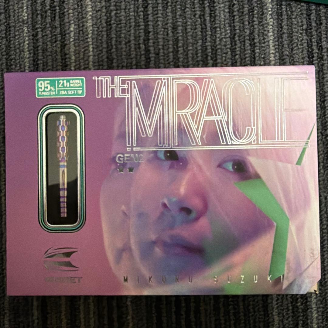 ★TARGET THE MIRACLE G2 210068 鈴木未来ダーツセット