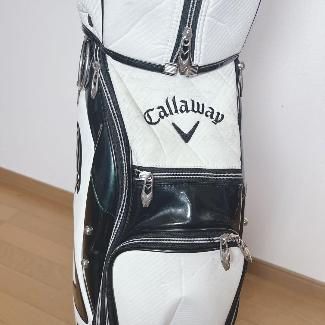 K195 Callaway SPORT キャディバッグ ホワイトグリーン