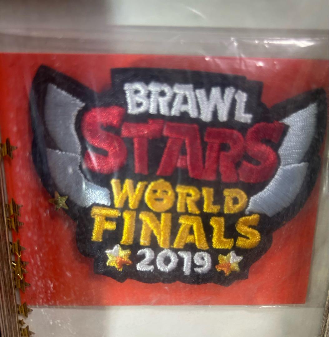 ブロスタ世界大会2019 刺繍ワッペン未使用未開封品額入り