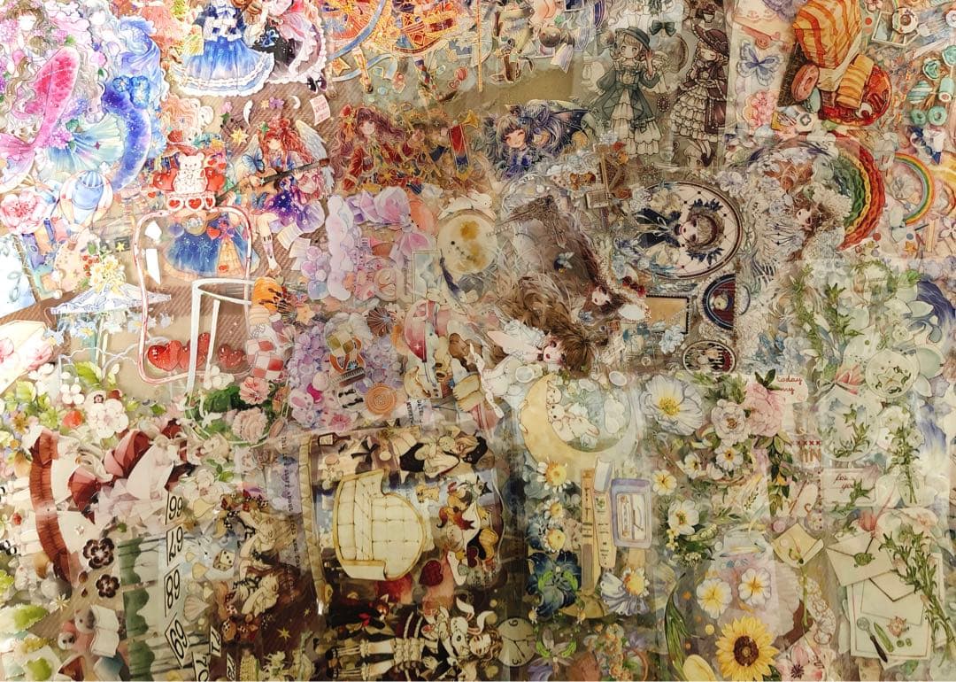 超大量❣️【海外マステ 700g超】カットマステ まとめ売り 装飾マステ人物マステ