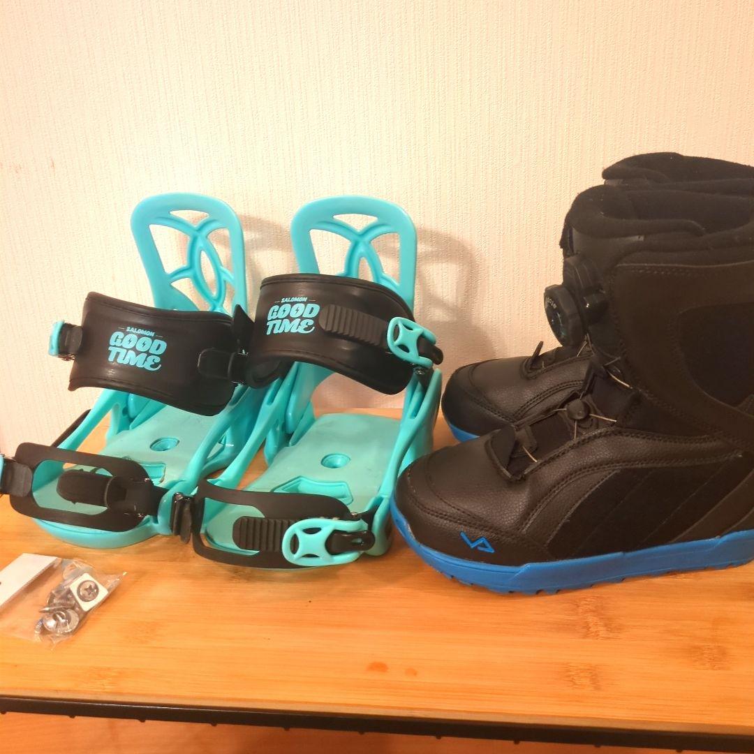 SALOMON キッズ　バインディング　 22cm スノーボード ブーツ