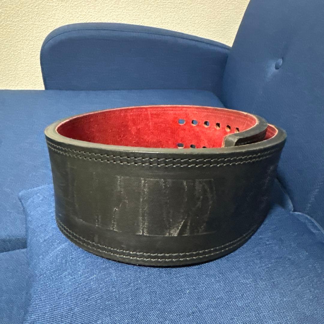 SBD ウエイトトレーニングベルト 黒/赤　XL