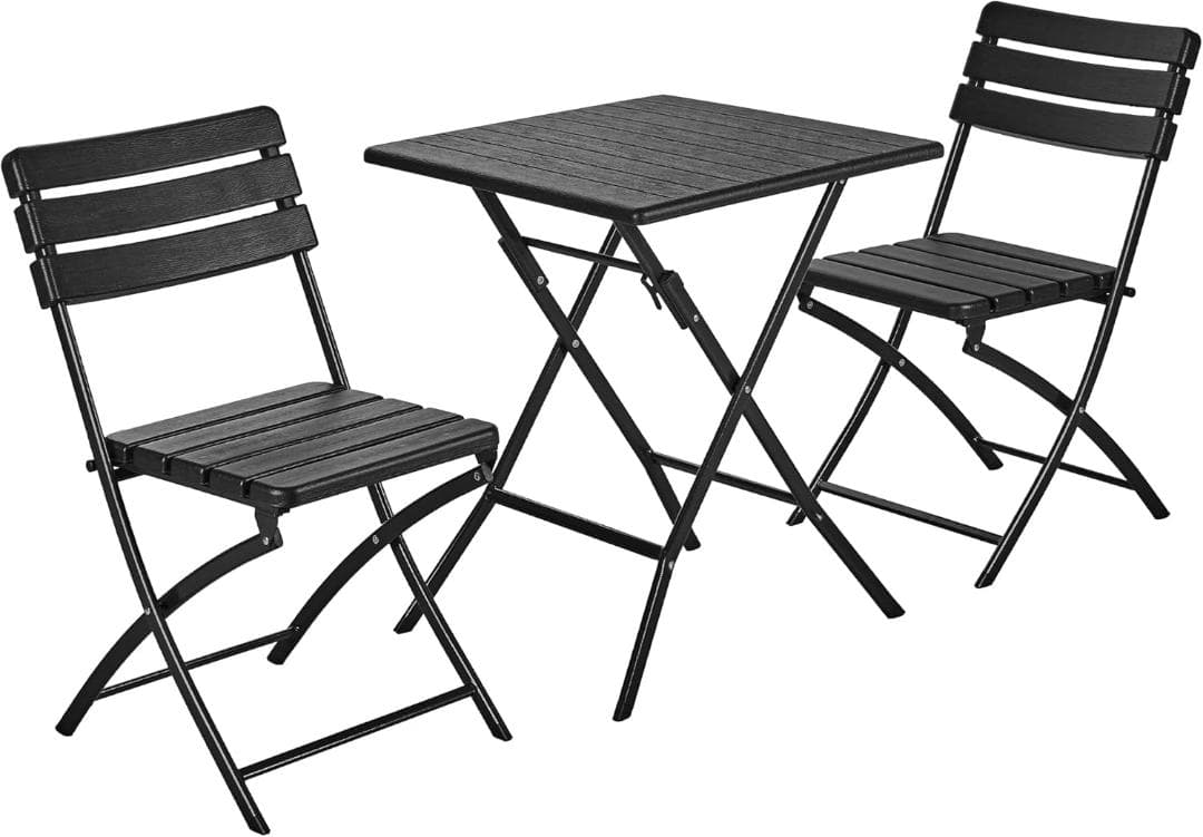 アウトドア テーブル チェアセット 3点セット 折りたたみ式 ガーデンテーブル