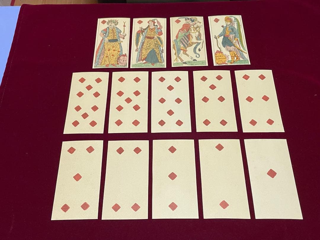 トランプ Das La Fontaine-Tarock