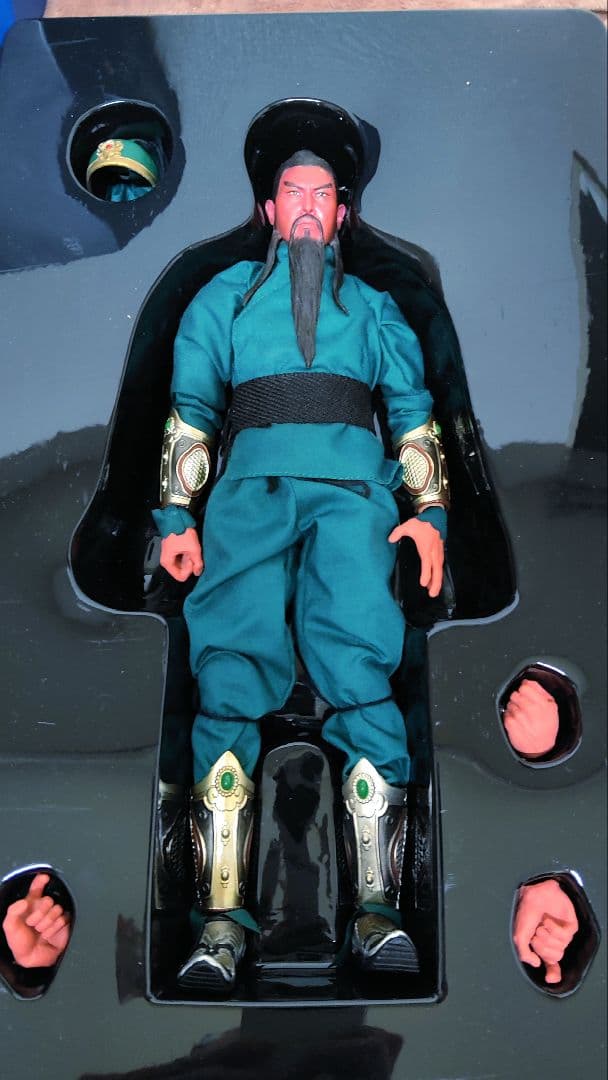 三国志.[関羽雲長]1/6.HOTToys.希少品!