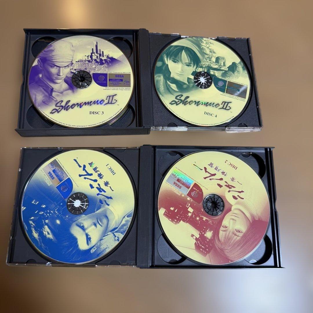 シェンムー1.2 ドリームキャストソフト