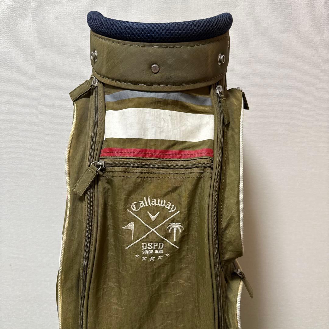 Callaway キャロウェイ カーキ キャディバッグ ゴルフバッグ