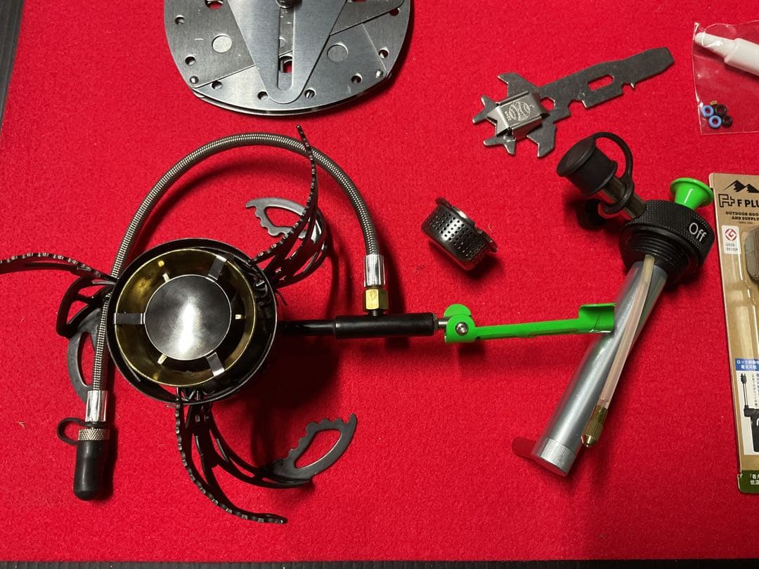 OPTIMUS NOVA現行品動作良好美品新品付属品多数付！サイレンサー付き！