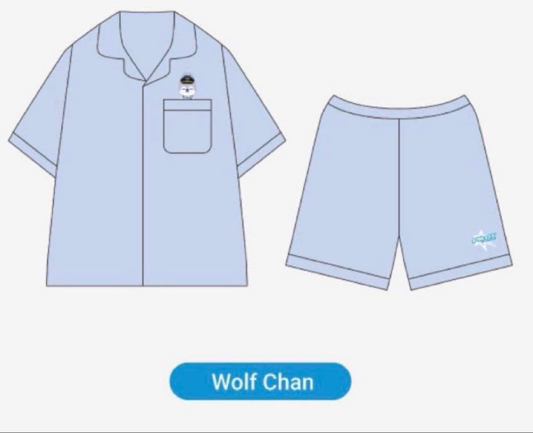 【新品】Stray Kids ウルフチャンパジャマ&PILOTウルフチャンセット