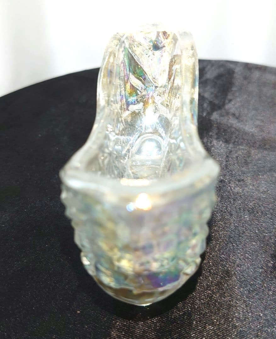 60 -70代 フェントン シューズ オパール ミルク デイジー柄 2つバラ売可