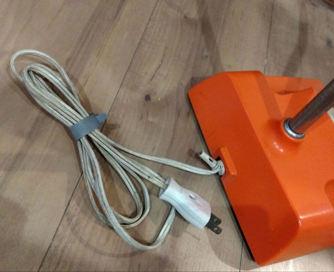 HITACHI 　昭和レトロスタンドライト オレンジ　稼働品　日立