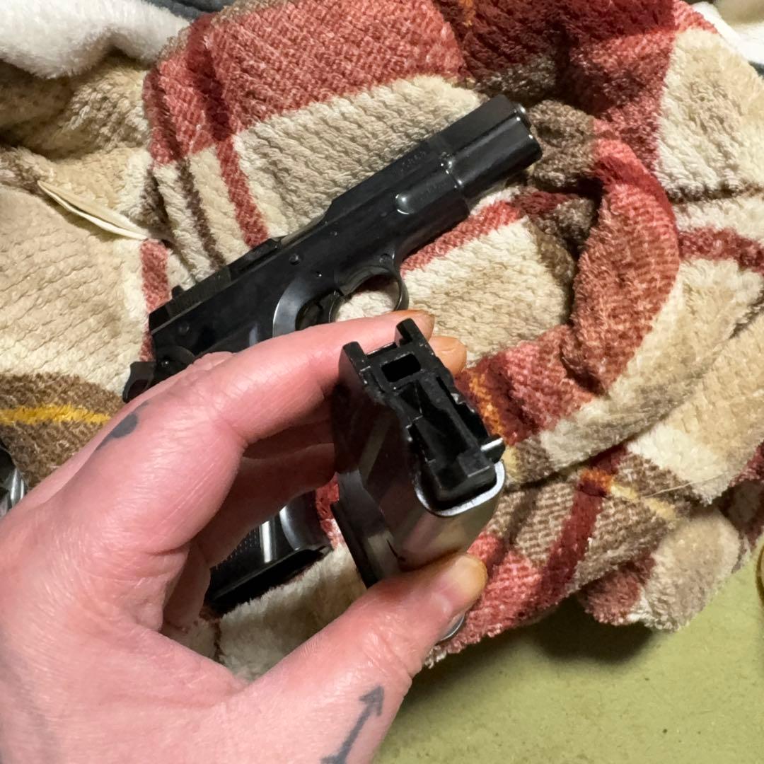 マルシン Cz75 カート式 ABS Wディープブラック（ガスブローバック本体