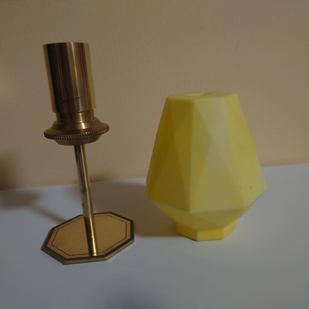 にゃろさん専用erotica(イエロー)＆Campana 真鍮スタンド