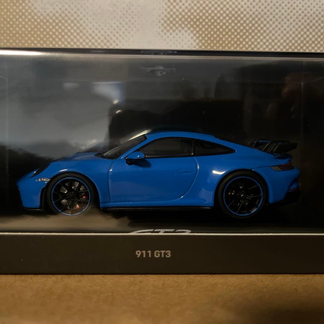 911 GT3 992 シャークブルー 1/43 スケール ミニチャンプス