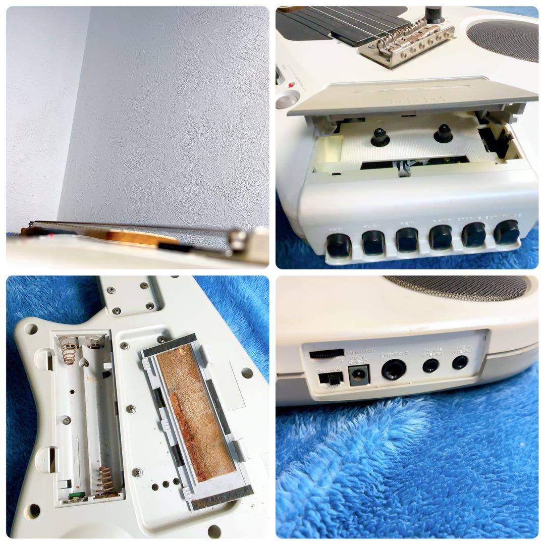 CASIO EG-5 エレキギター カセットプレーヤー内蔵 ホワイト 現状品