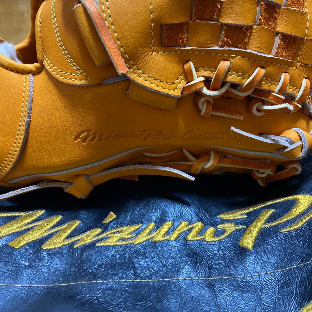 ミズノプロ 軟式グローブ 収納袋付き