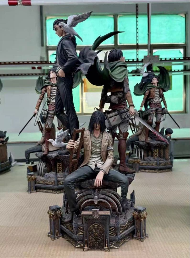 進撃の巨人 エレン·イェーガー フィギュア ガレージキット