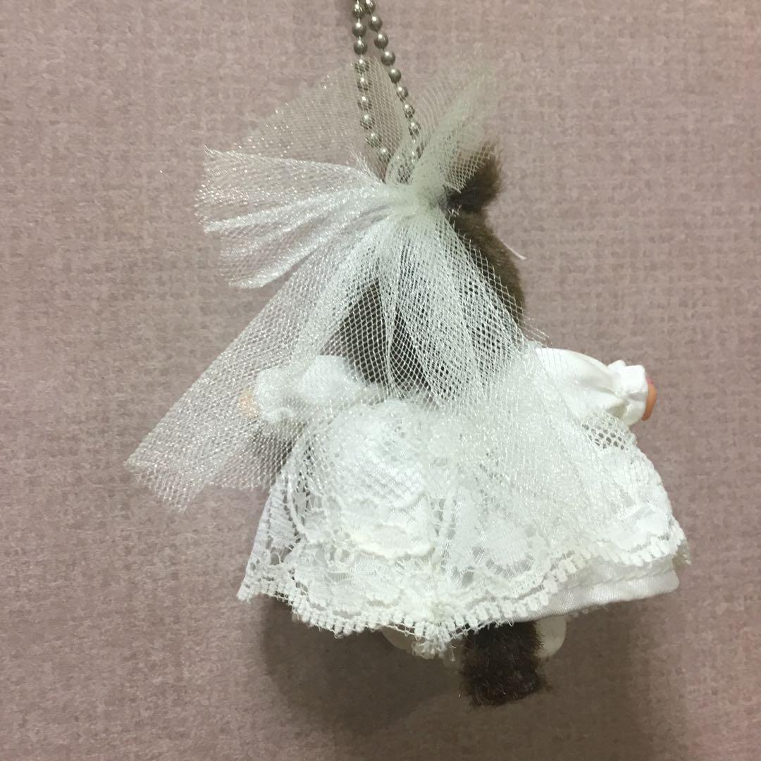 レア!モンチッチ　30周年　僕たち結婚します　キーホルダー