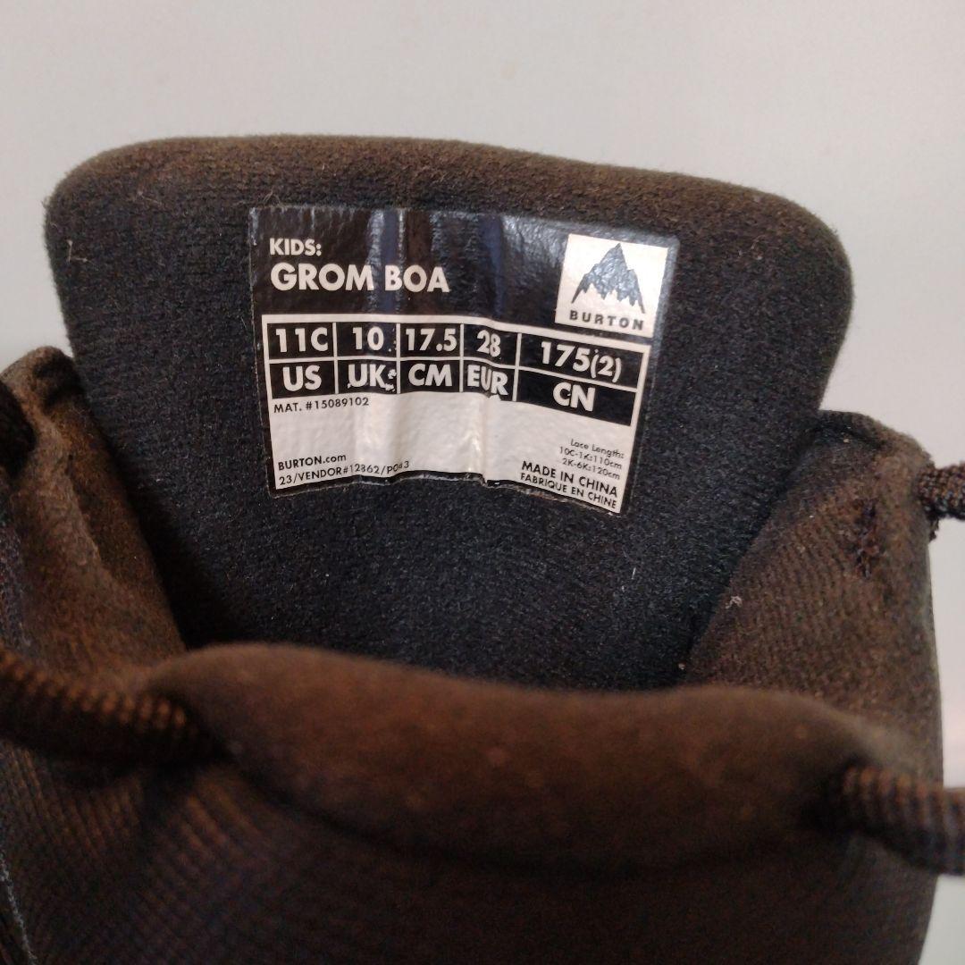 ✨️Burton バートン GROM BOA 17.5cm スノーボードブーツ