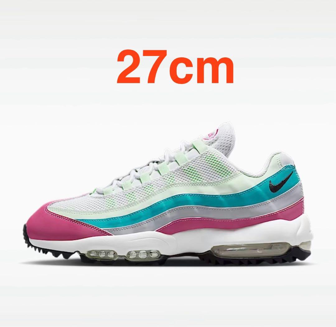 新品未使用　ナイキ　ゴルフシューズ　エアマックス95 27cm
