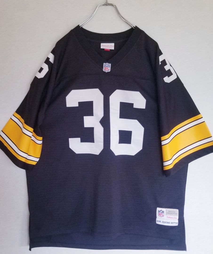 新品未使用NFL スティーラーズ ジェローム・ベティスレプリカ　2XLゆるだぼ