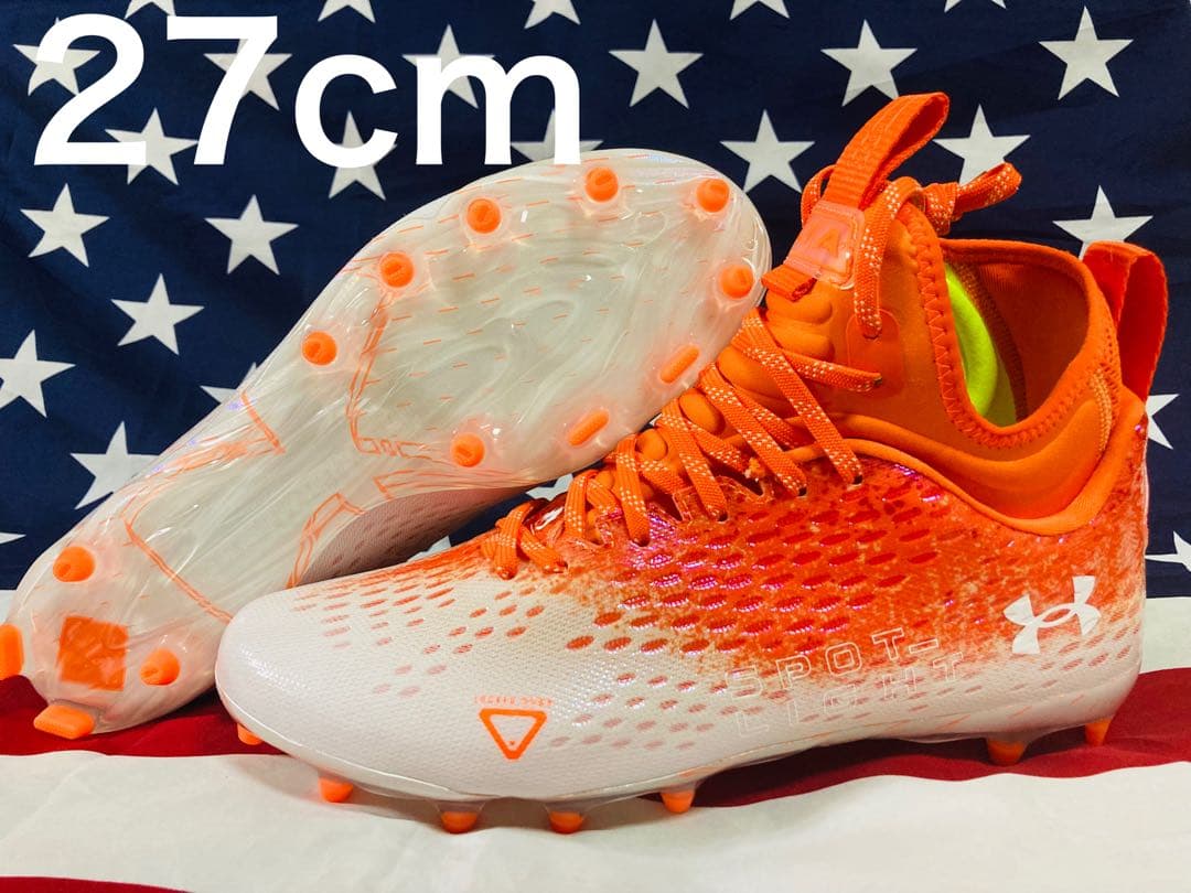UA SPOTLIGHT LUX MC 2.0 アメフト スパイク 27cm