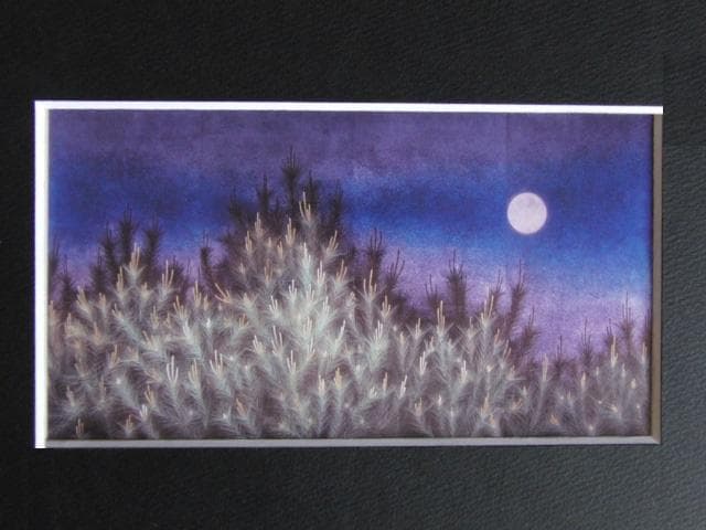 泉東臣、寂光、希少な額装用画集より、新品高級額装付、状態良好