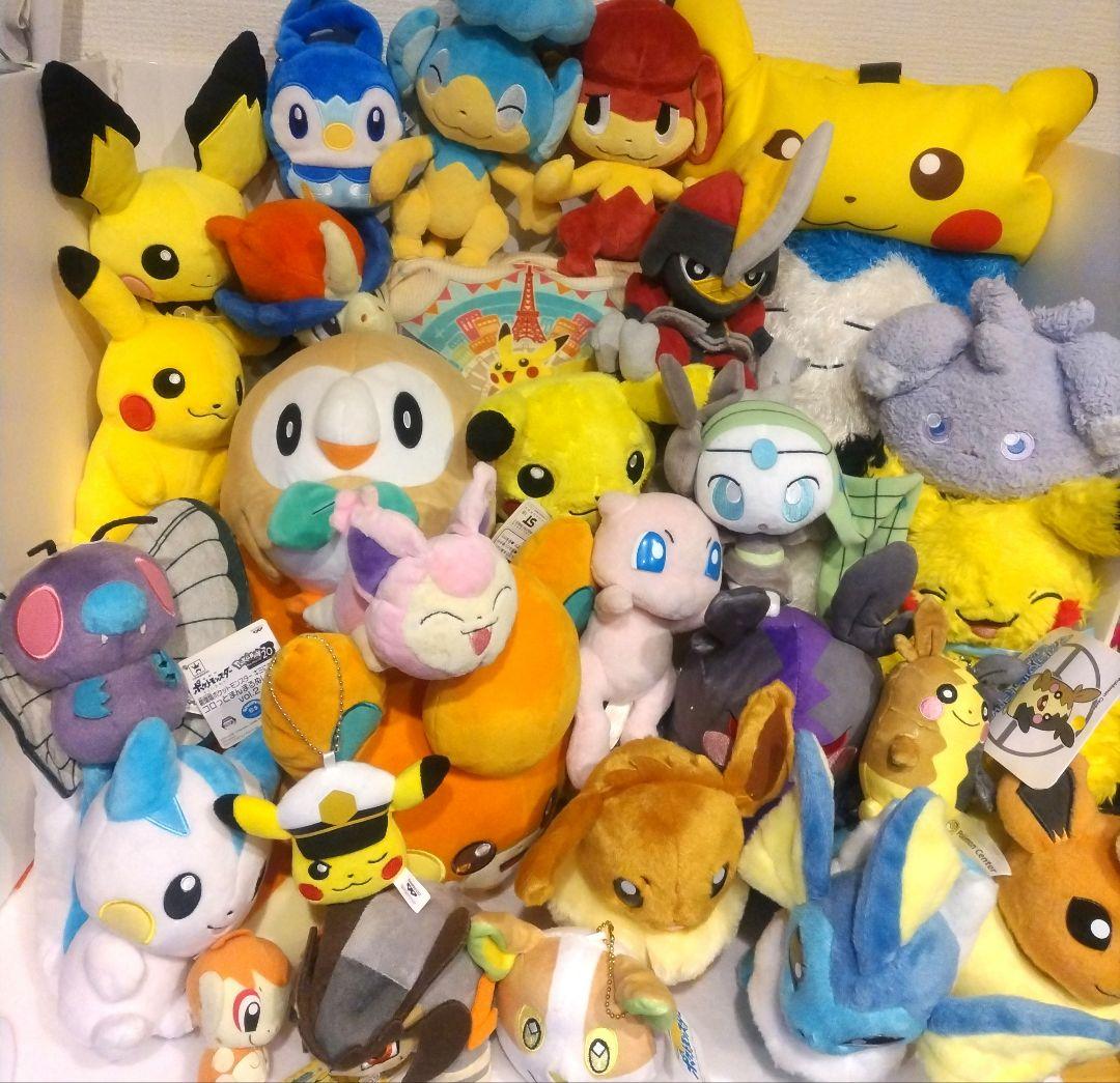 ポケモン ぬいぐるみ 38個 大量 まとめ ポケモンセンター TOMY ジャンク
