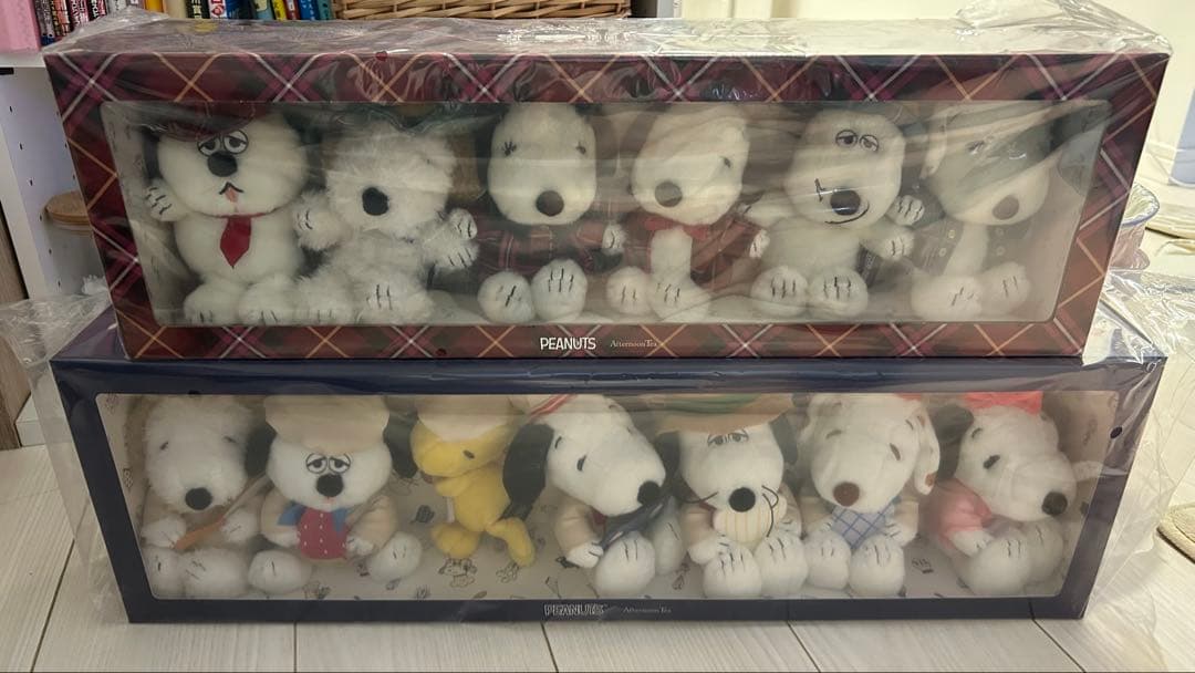 ぬいぐるみ6体セット×2/PEANUTS HS84 JM40