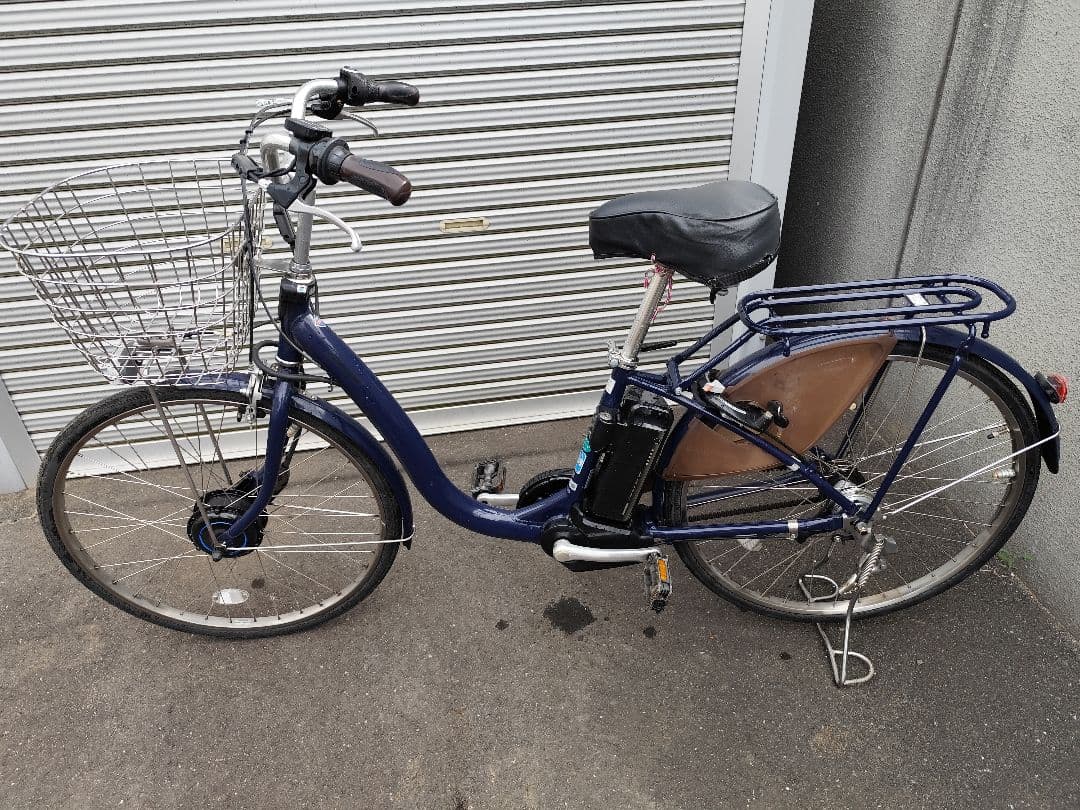 ブリヂストン　フロンティア　ベルト駆動チェーン交換不要　電動アシスト自転車