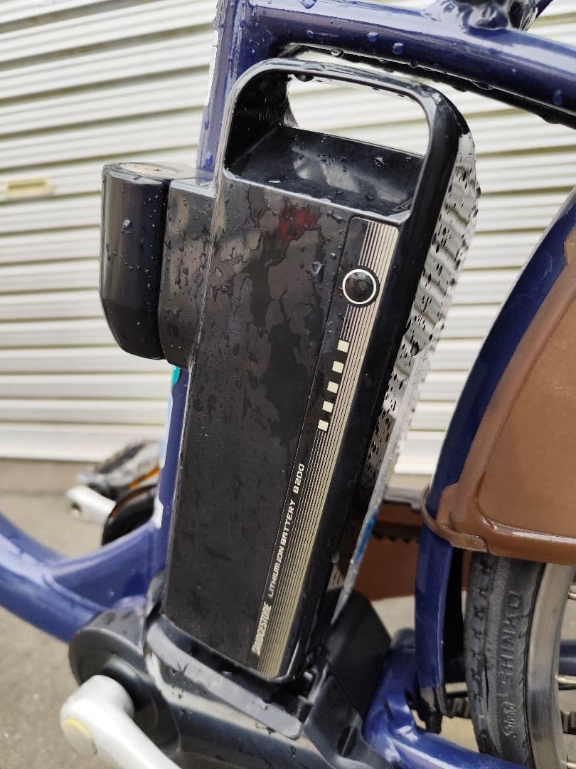 ブリヂストン　フロンティア　ベルト駆動チェーン交換不要　電動アシスト自転車