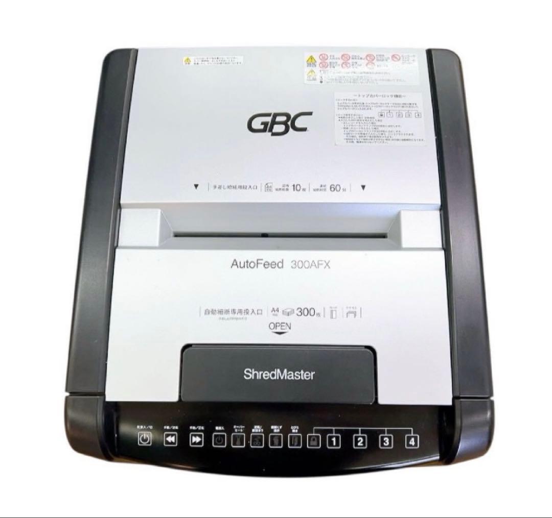 ◆中古◆GBC／オートフィードシュレッダクロス／300AFXーECS／ブラック