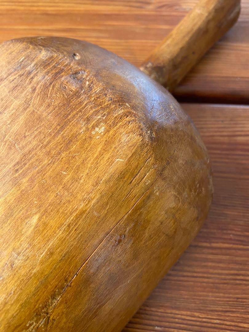 木製穀物スクープ フランス アンティーク 20世紀初頭