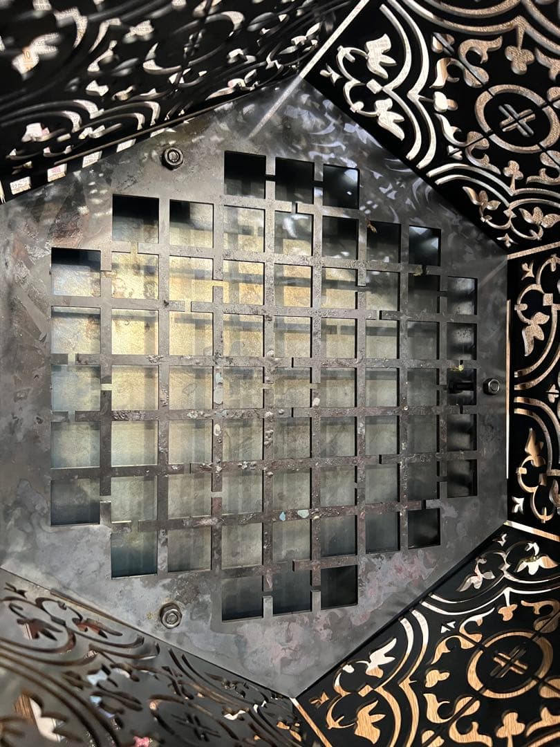 damage mark ROCA 焚き火台 アウトドア キャンプ ソロ 焚火 炎