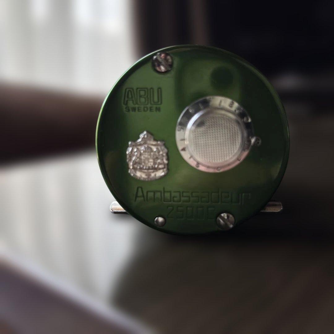 ベ*き様 ABU Ambassadeur 2500 ベイトリール グリーン