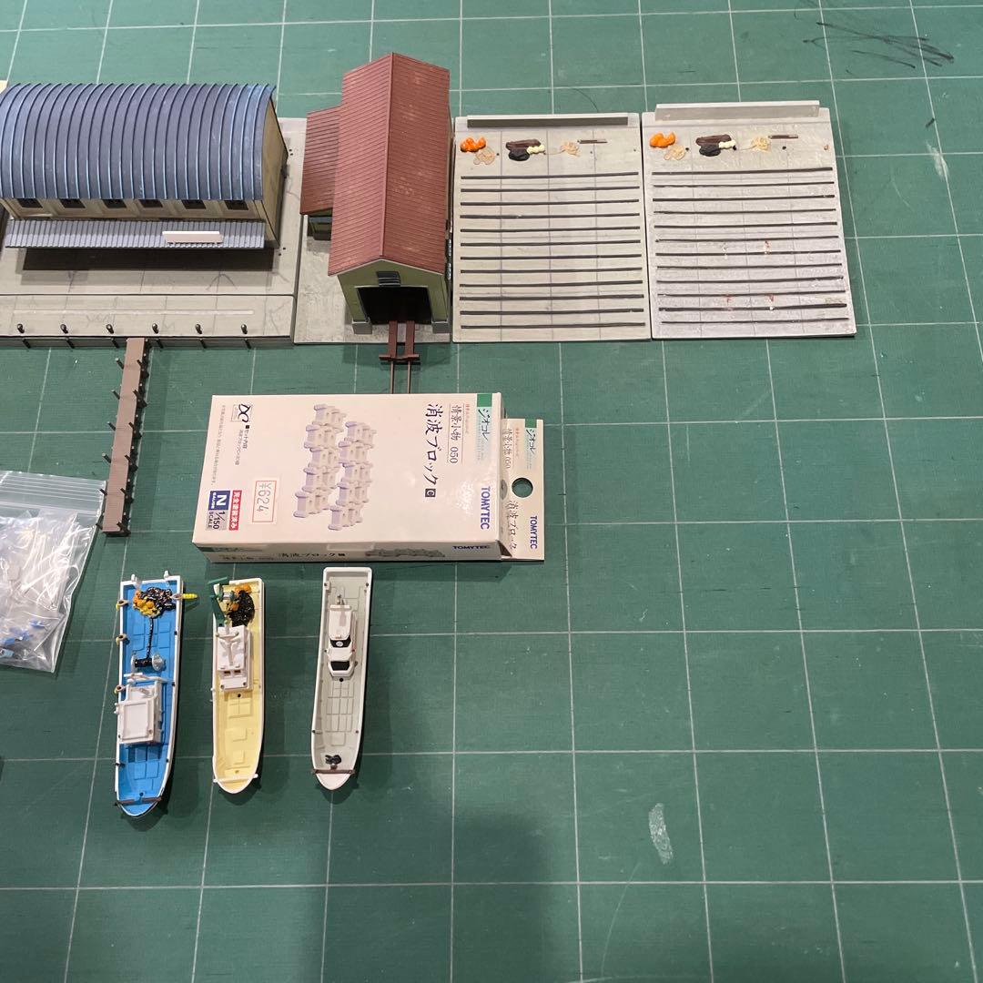 ジオコレ　漁港セット