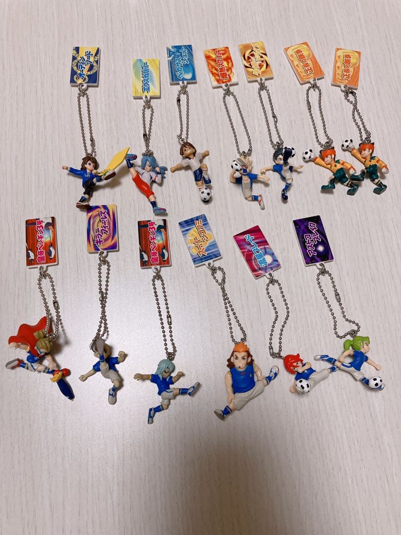 イナズマイレブン　必殺技キーチェーン　16体セット②